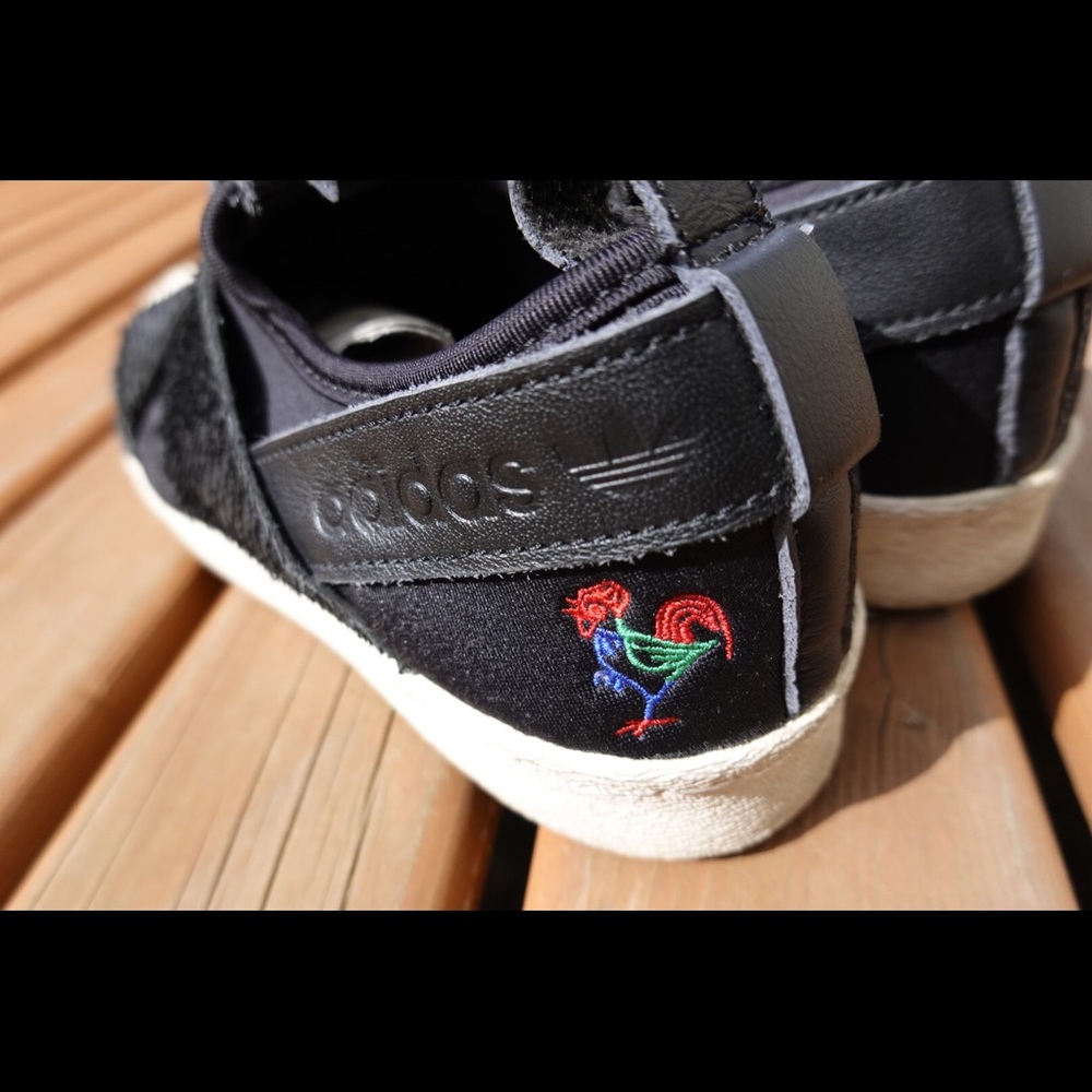 Adidas Superstar slip on women size 6.5 - Picture 6 of 9